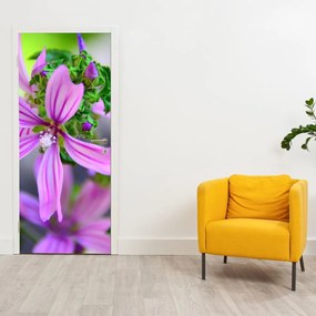 Fototapeta na dvere - Detailný obraz kvetu (95x205cm)