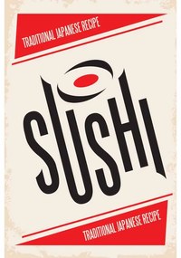 Ceduľa Sushi