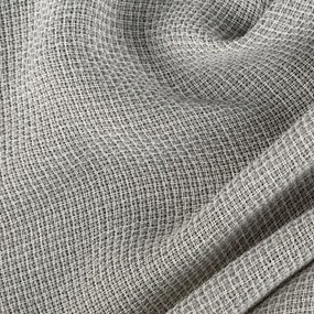 ZÁVES NA KRÚŽKOCH CINDY 140X250 CM STRIEBORNÁ
