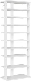Botník Vasagle Kloudy 50 cm biely II