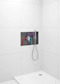 Deante Deante, PVC sprchová hadica 150cm, strieborná, NDA_351W