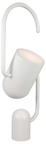Biela stolová lampa Hammel Grab