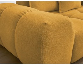 Ženilková pohovka v horčicovej farbe 278 cm Everest – Bobochic Paris