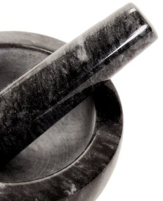 Mažiar MARBLE mramorový, čierny ALL 854199