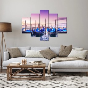 Obraz - Úsvit v Benátkach (150x105 cm)