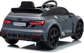 Detské elektrické autíčko Audi RS6 Avant GT sivá