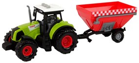 LEAN TOYS Traktor s prívesom na obilie