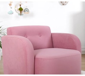 Ružové detské kresielko Volie – Artie