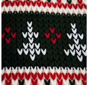 Sada 2ks mikroplyšových obliečok FROSTED CHRISTMAS farebné + obliečka mikroplyš SOFT 180x200 cm biela, dvojlôžko