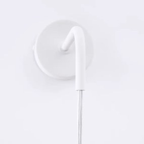 Sollux SL.1690 - Nástenná lampa LAMI 1xGU10/10W/230V biela