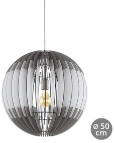 Eglo 79138 - Luster na lanku OLMERO 1xE27/60W/230V