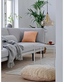 Hnedé závesné svietidlo so skleneným tienidlom ø 25,5 cm Yuser – Bloomingville