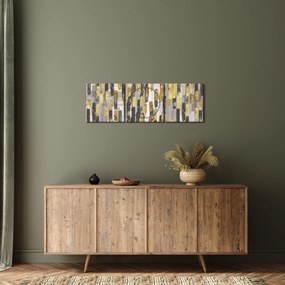 Obraz - Moderná dekorácia (s hodinami) (90x30 cm)