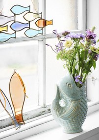 MADAM STOLTZ Sklenená dekorácia Colour Fish
