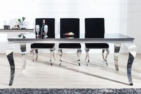 Jedálenský stôl Modern Barock 200 cm čierny