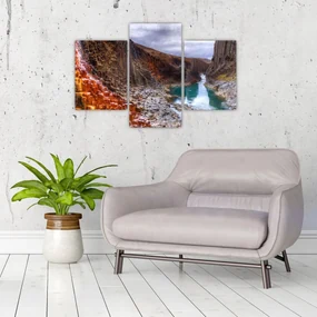Obraz - kaňon Studlagil (90x60 cm)