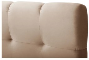 Svetlohnedá boxspring posteľ s úložným priestorom 180x200 cm Bali – Cosmopolitan Design