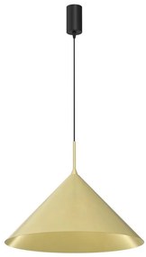 Závesný luster na lanku CAPITAL 1xGX53/15W/230V, priemer 46 cm, zlatá