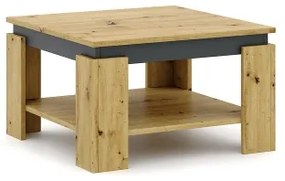Konferenčný stolík OLAF dub artisan/antracit