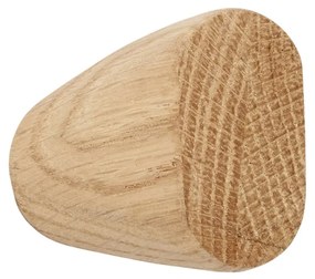 Hübsch Drevený vešiak Oak Nature 4 cm