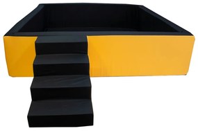 Golden Kids Suchý bazén Golden kids so schodíkmi 250x60cm - Zelený