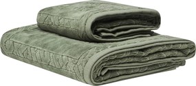 XXXLutz SADA FROTÉ UTERÁKOV, zelená Diesel - Kúpeľňový textil - 004113001503