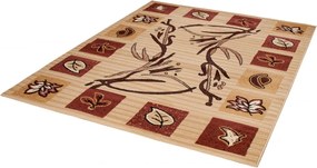 TA Koberec 7157B SVETLO BÉŽOVÝ ATLAS PP Rozmer: 60x100 cm