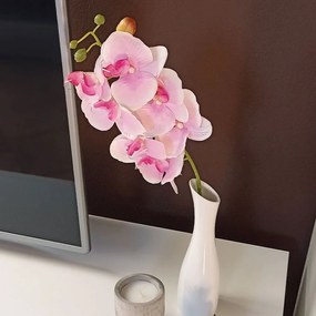 DAALO Umelé kvety orchidea - svetlo ružová - AKCIA!