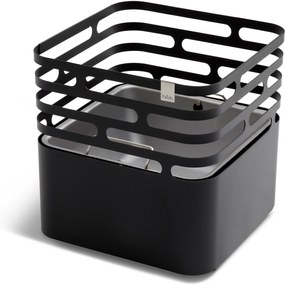 Ohnisko Cube oceľové čierne