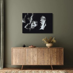 Obraz - Pohľad do zrkadla (90x60 cm)