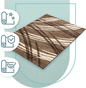 Koberec Sari K197A svetlohnedý