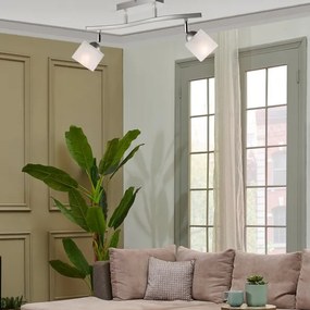 Bodové svietidlo KLARA 2xE14/40W/230V chróm