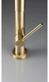 Deante BQO_R72M - Drezová batéria s vyťahovacou sprškou OLFATO kefovaná zlatá