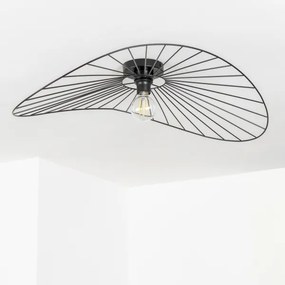 Brilagi - LED prisadený luster CERIA WIRE 1xE27/40W/230V 60x80 cm čierna