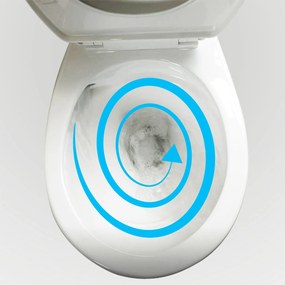 Novoterm WC kombi NV-Tetra so zadným odpadom a SoftClose sedadlom