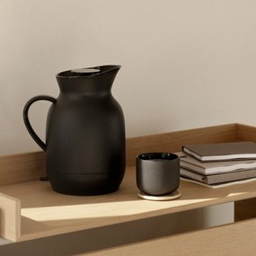 Stelton Rychlovarná kanvica Amphora Soft Black 1,2 l