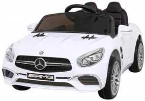 RAMIZ Elektrické autíčko Mercedes Benz AMG SL65 - biele