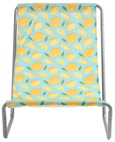 Súprava 2 ks skladacích plážových ležadiel SAND LEMON
