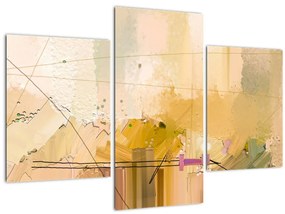 Obraz - Abstrakcia, olejomaľba (90x60 cm)