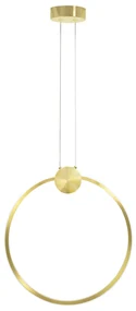 Toolight Toolight, LED stropné svietidlo 50cm 23W 4000K APP1399-CP, zlatá lesklá, OSW-00957