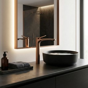 Rea Vision Premium, vysoká umývadlová batéria h-265, medená matná, REA-B6490
