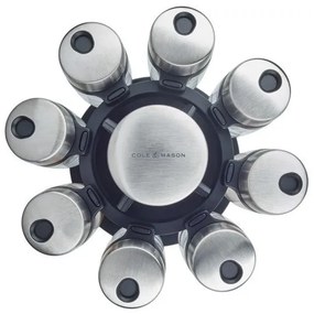 Cole&Mason - Otočný stojan s koreničkami MASTER 9 ks