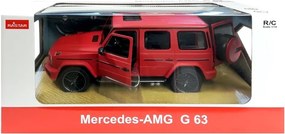 Diaľkovo ovládaný Mercedes G63 Rastar R/C Red