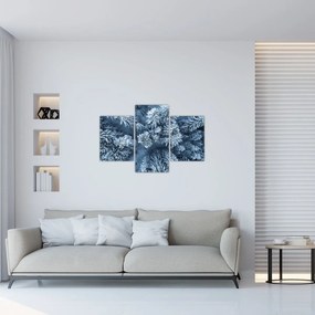 Obraz - Zasnežený les (90x60 cm)