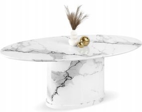 Jedálenský stôl Belka Stol (biely mramor)