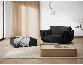 Tmavosivá podnožka Vanda - Mazzini Sofas