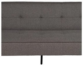 Sivá ženilková rozkladacia pohovka 181 cm – Ixia