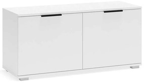 Botník Walker 100 cm, biela