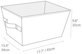 Úložný látkový košík 34,5x45x25 cm Soft Storage – Bigso Box of Sweden