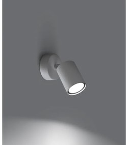 Sollux SL.1123 - Nástenné bodové svietidlo LEMMI 1xGU10/40W/230V biela